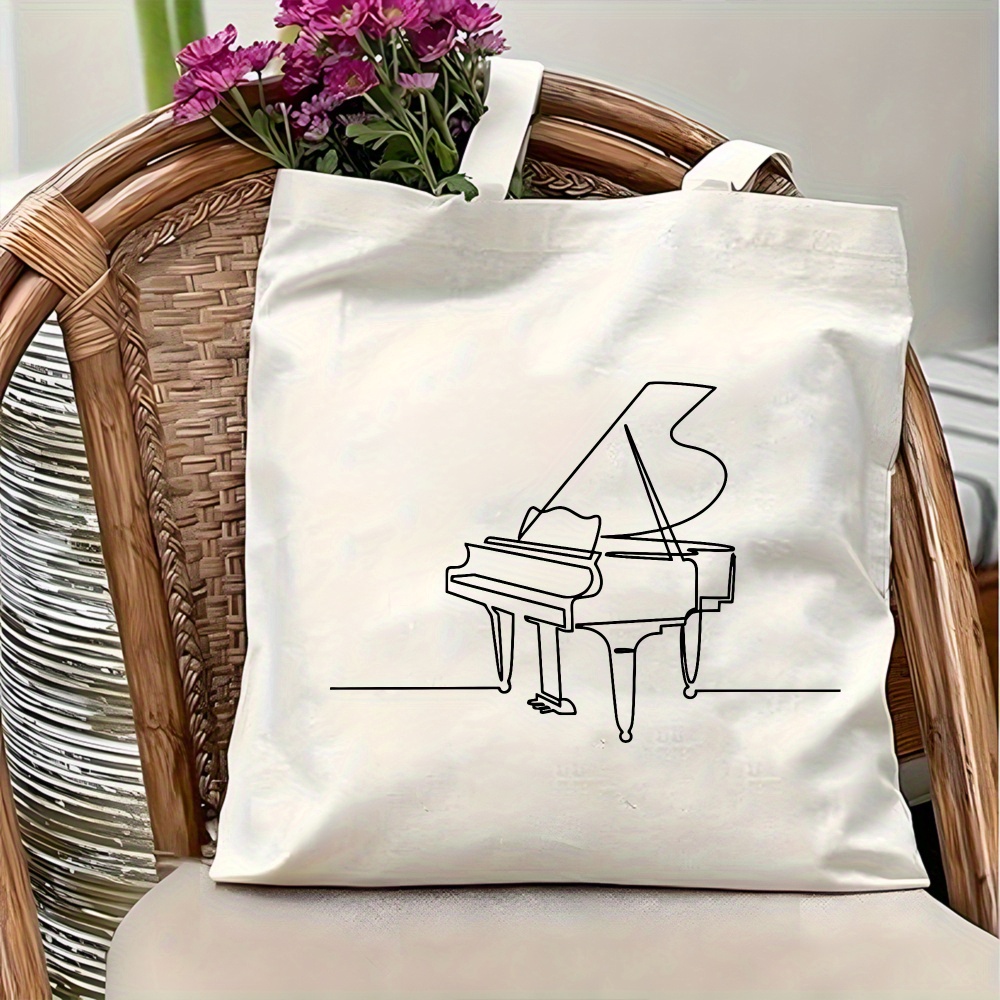 1 Canvas Tote Bag with a Large - Canvas Tote Designer ulasan dan harga