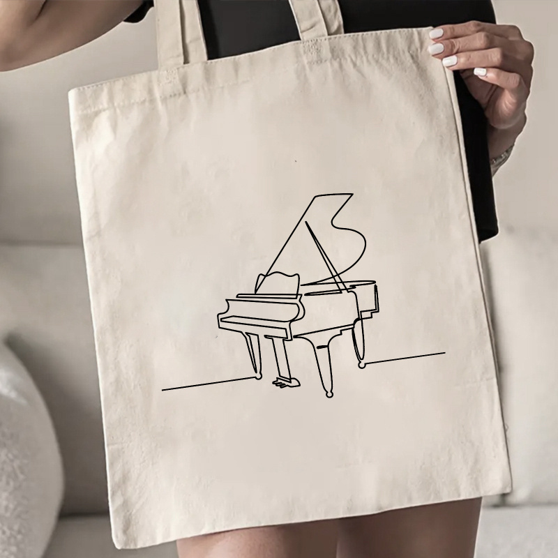 1 Canvas Tote Bag with a Large - Canvas Tote Designer ulasan dan harga