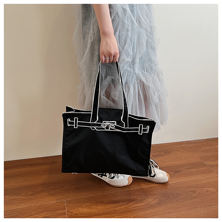 Funny Design Lightweight Nylon - Canvas Tote Designer ulasan dan harga
