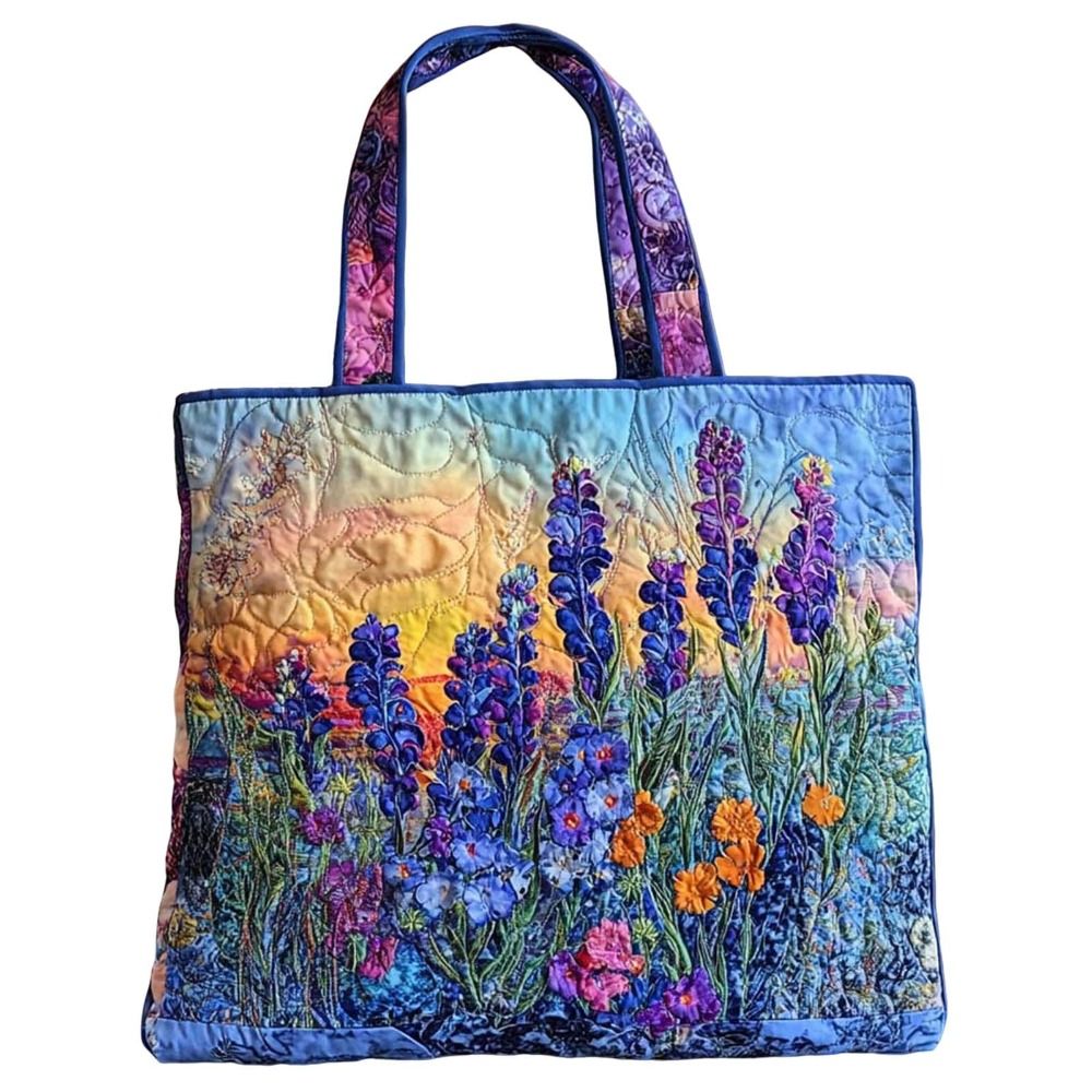 Vintage Women Quilted Tote Bag - Canvas Tote Designer ulasan dan harga