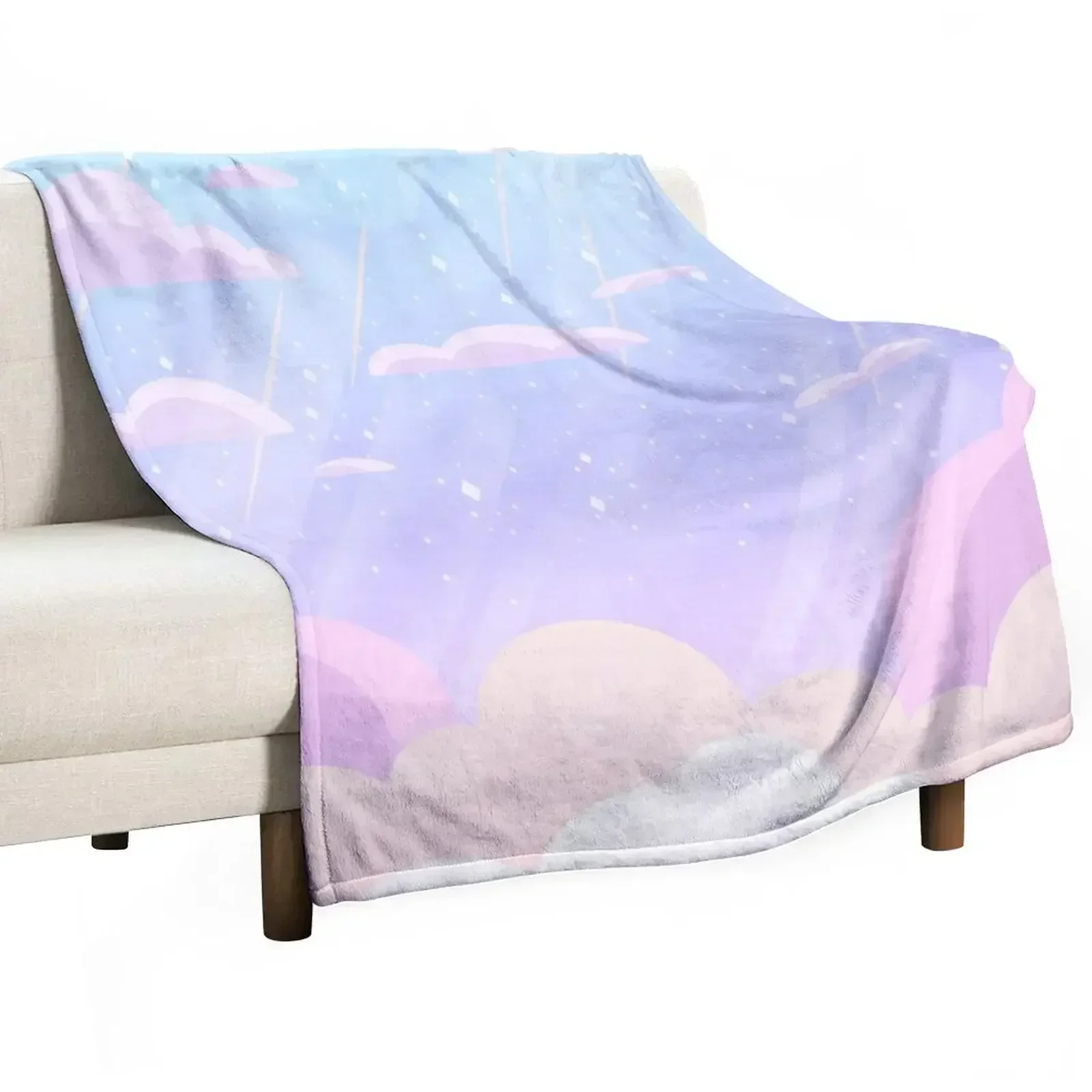 Pastel Heaven Throw Blanket Lu - Luxury Bags Heaven ulasan dan harga