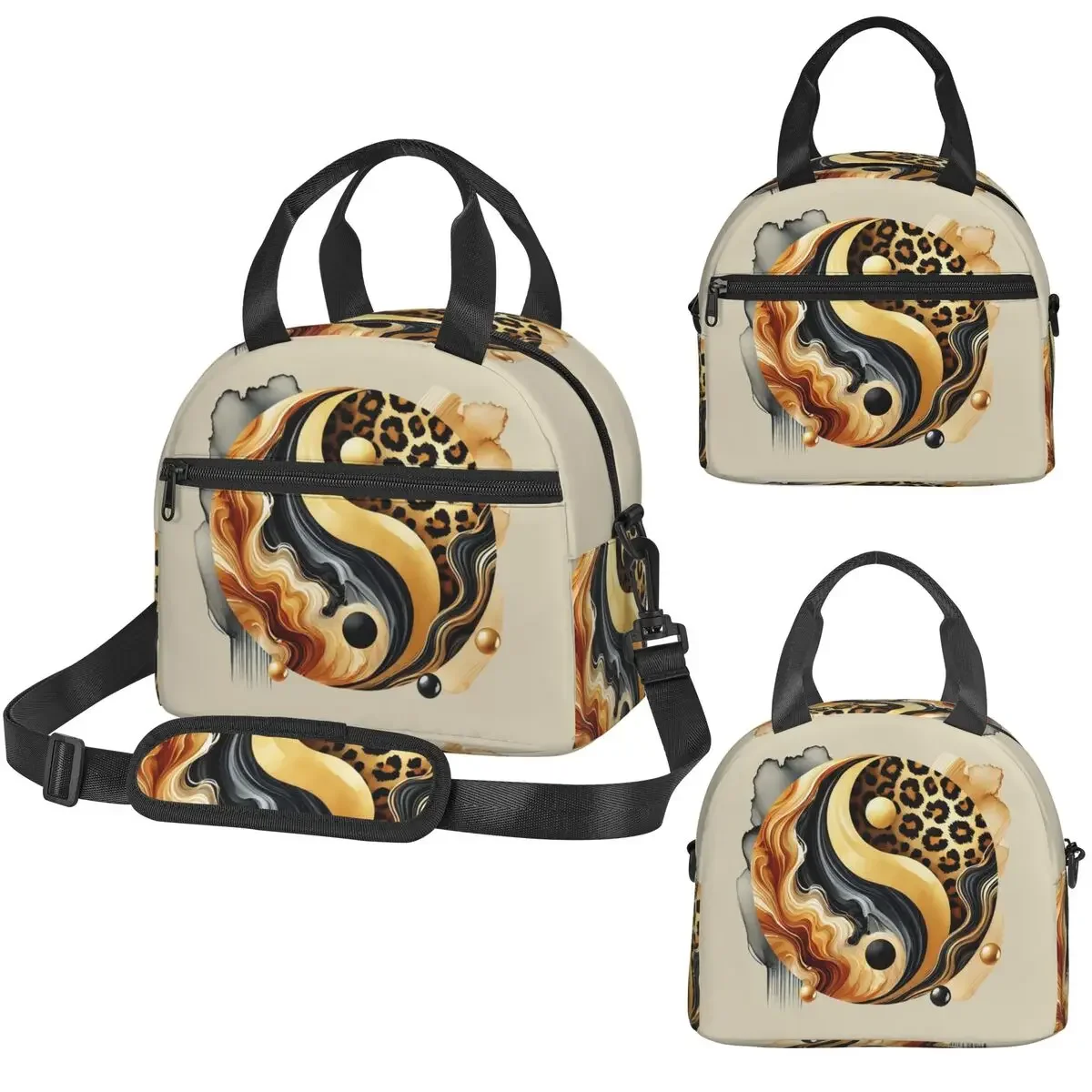 Leopard Yin Yang Luxury Gold M - Luxury Bags For Kids ulasan dan harga
