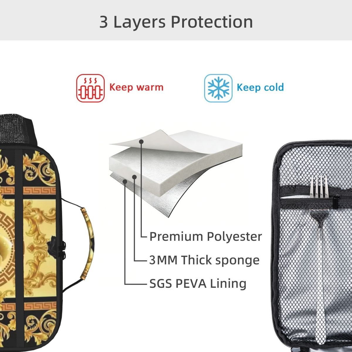 Luxury European Floral Pattern - Luxury Bags For Kids ulasan dan harga