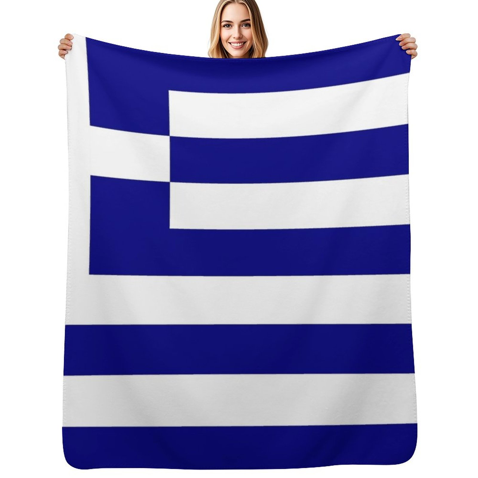 Greece flag Throw Blanket Slee - Luxury Bags Greece ulasan dan harga