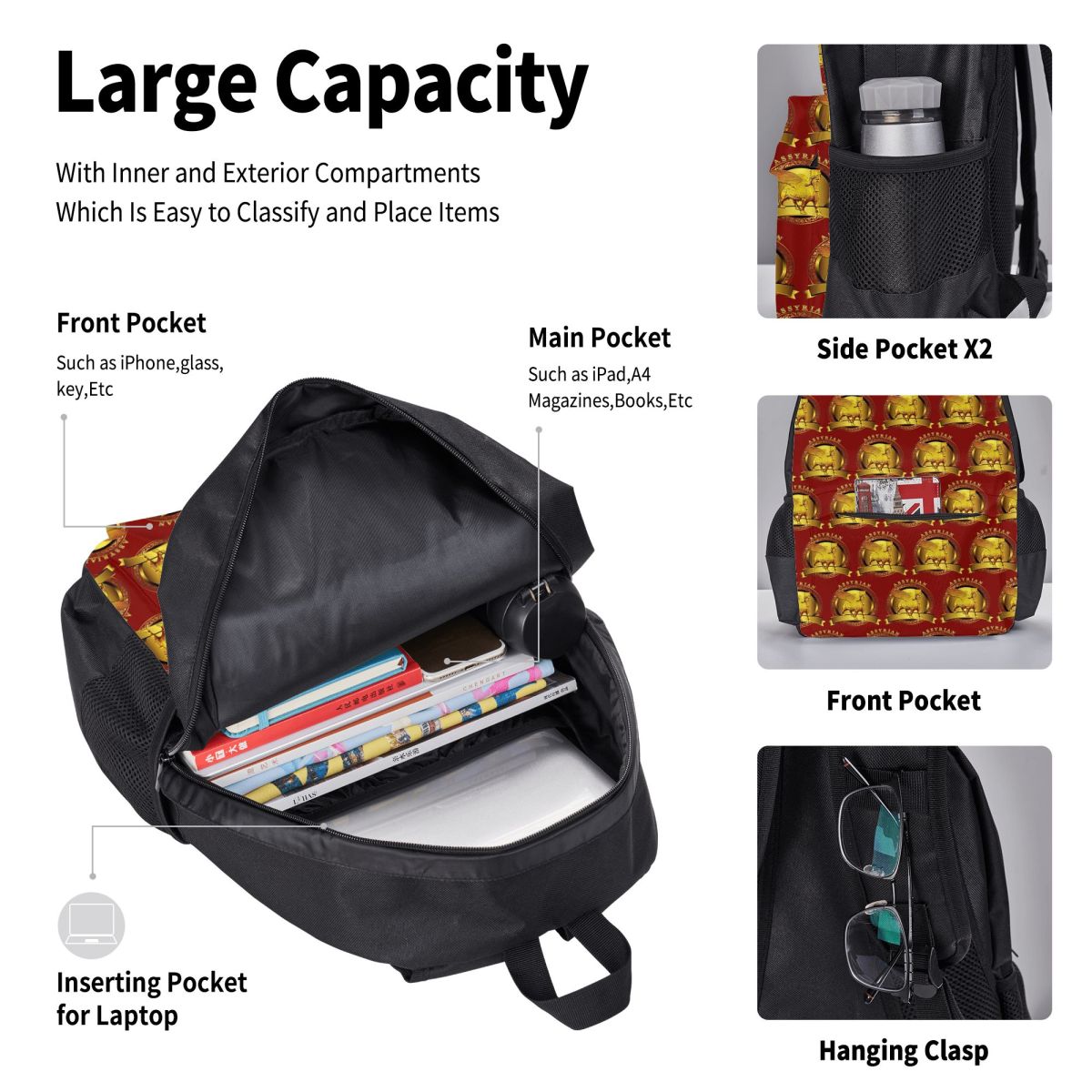 Luxury Assyrian Suryoyo Flag B - Luxury Bags For Kids ulasan dan harga