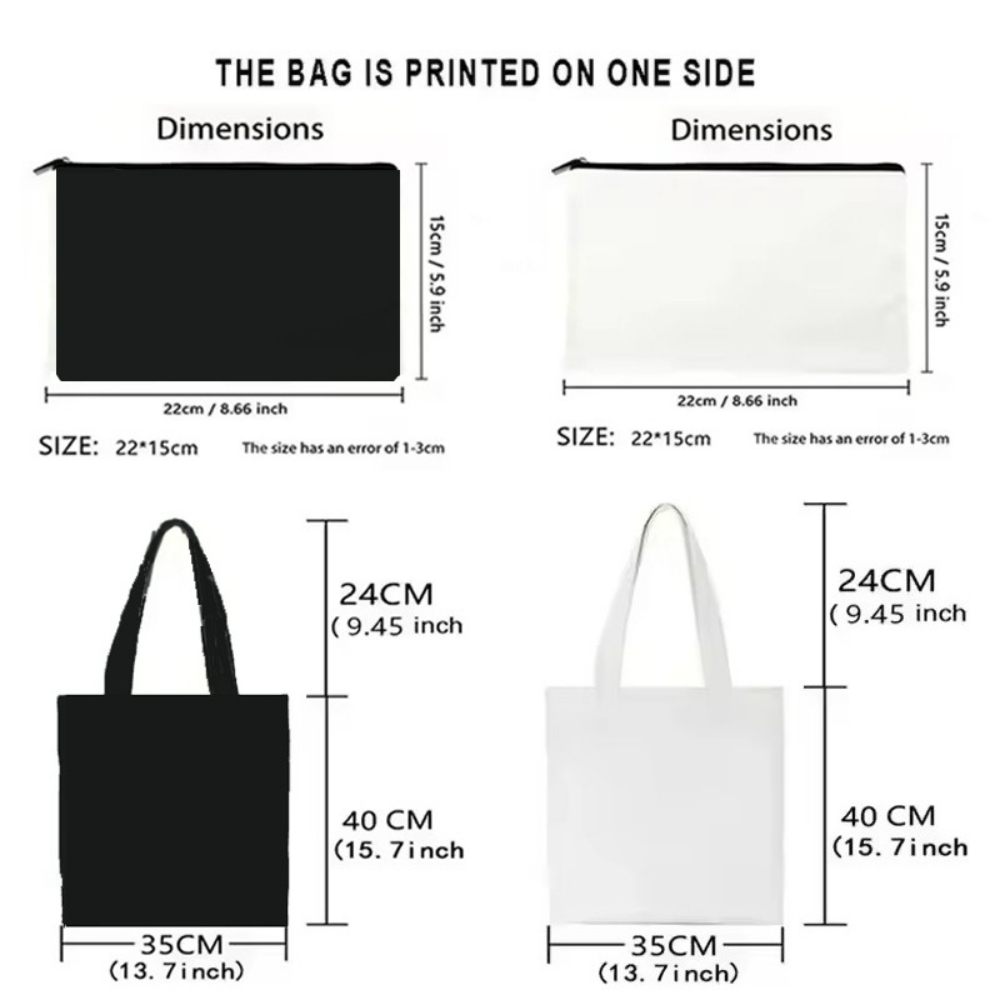 Women's Cute Cat Print Tote Ba - Canvas Tote Designer ulasan dan harga