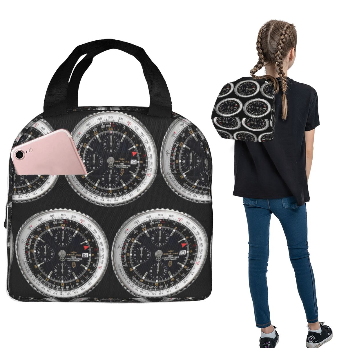 Luxury Watch Face Insulated Lu - Luxury Bags For Kids ulasan dan harga