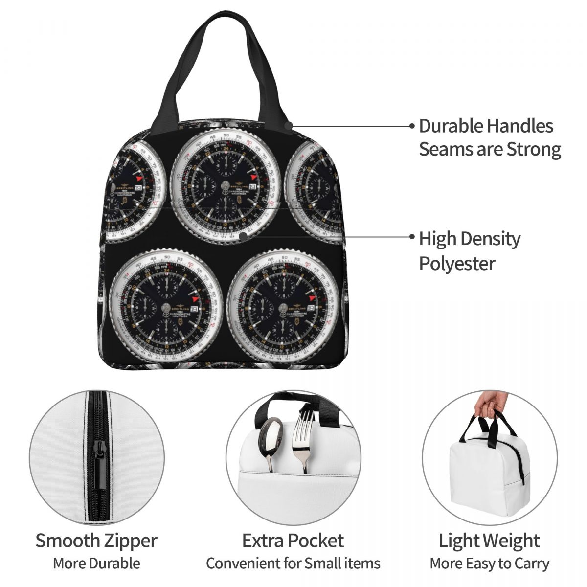 Luxury Watch Face Insulated Lu - Luxury Bags For Kids ulasan dan harga