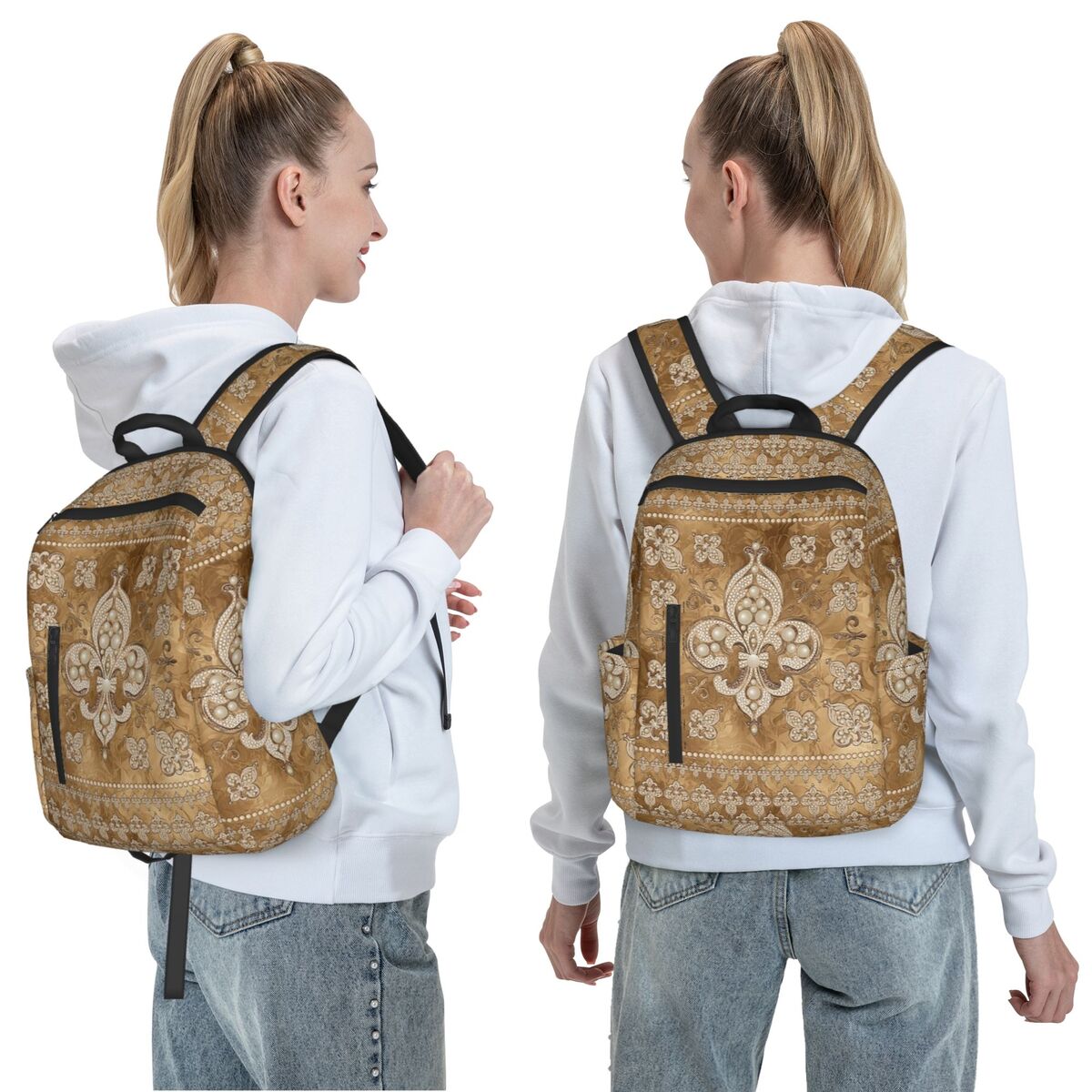 Fleur-de-lis Luxury Pearl And  - Luxury Bags For Kids ulasan dan harga