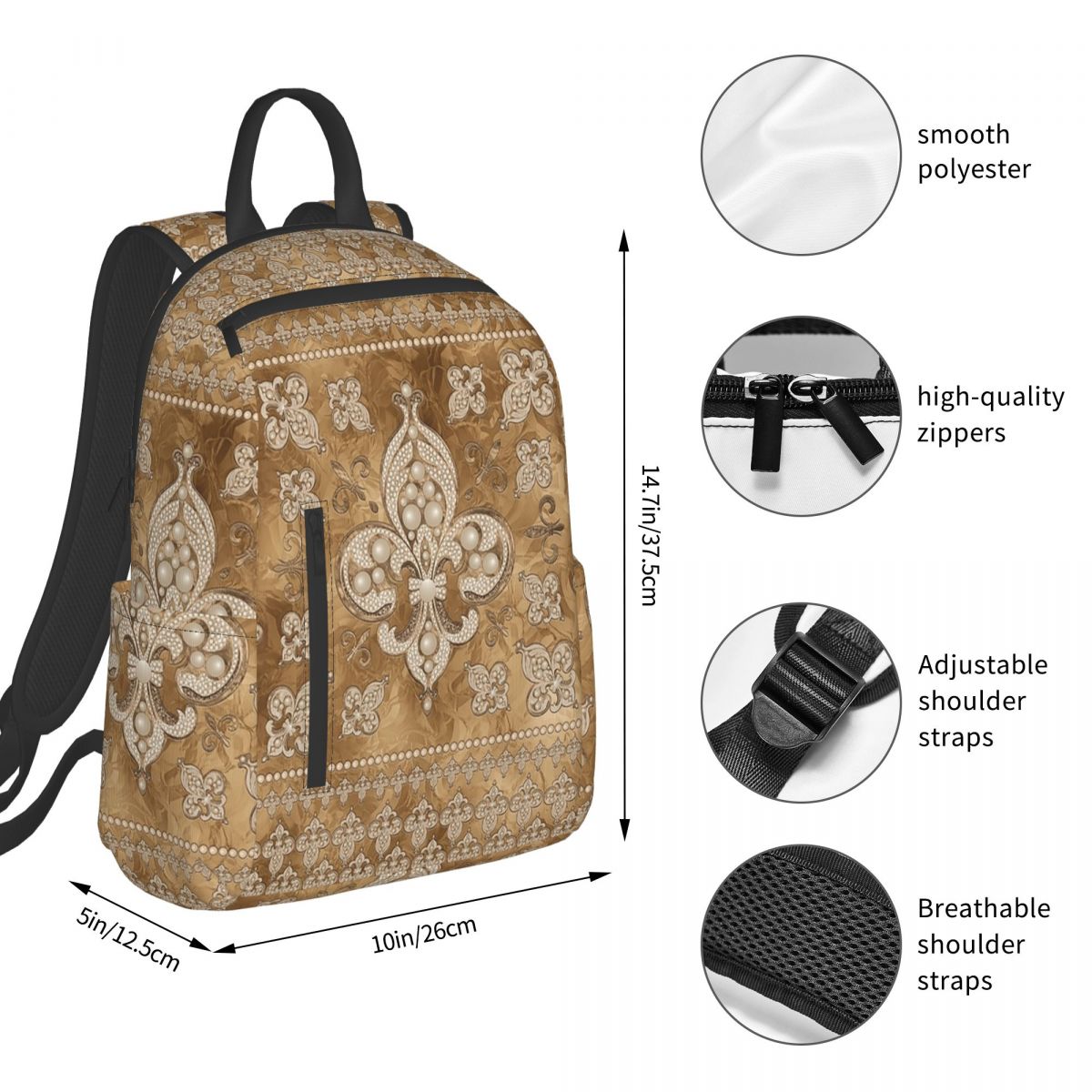 Fleur-de-lis Luxury Pearl And  - Luxury Bags For Kids ulasan dan harga