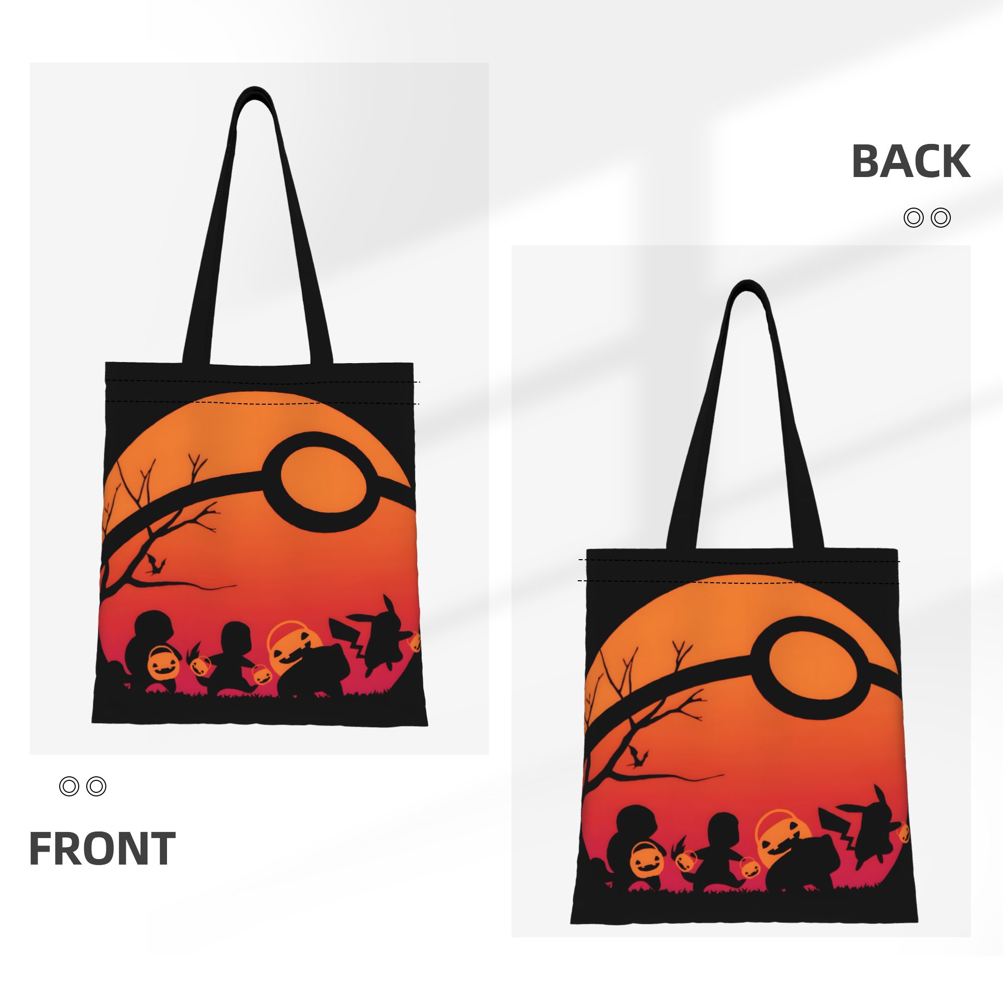 1PC Large Capacity Electroweb  - Canvas Tote Designer ulasan dan harga
