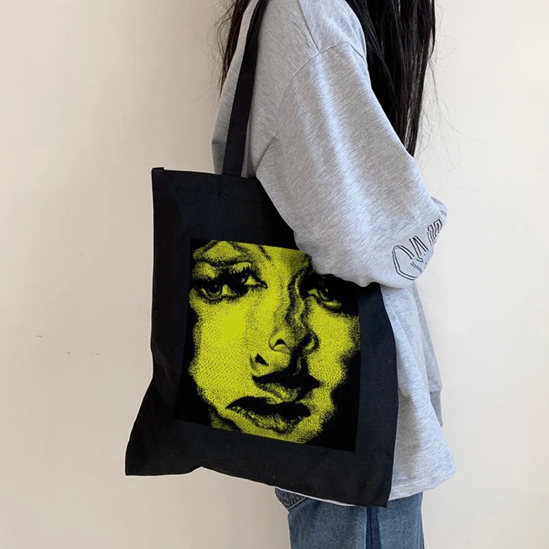 Horror Women Canvas Bag Punk V - Canvas Tote Designer ulasan dan harga