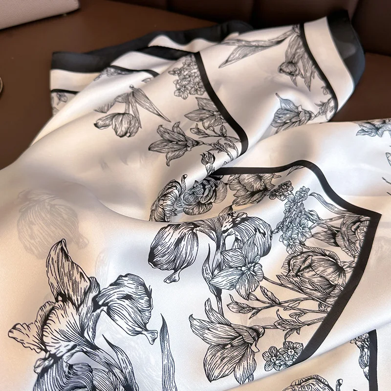 70*70cm Luxury Floral Print Si - Discount Luxury Bags ulasan dan harga