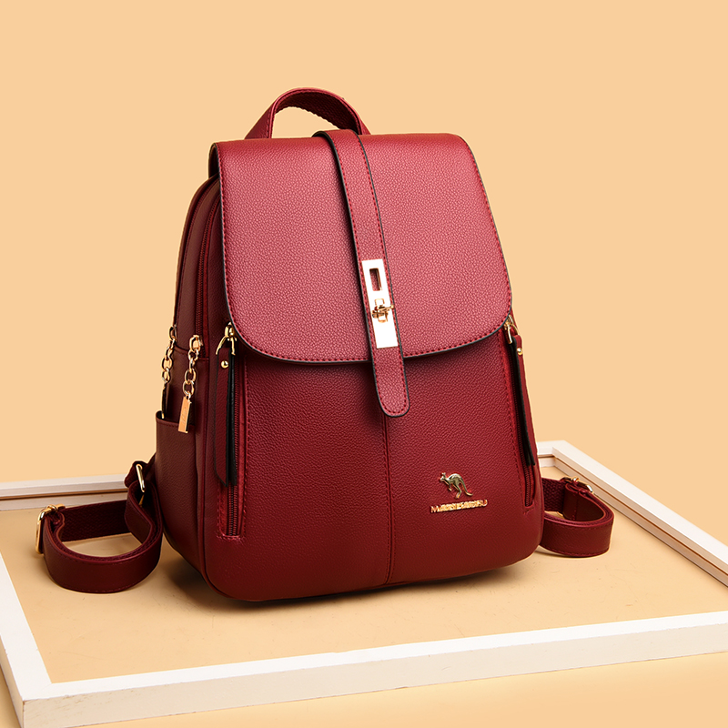 Luxury Women Leather Backpacks - Discount Luxury Bags ulasan dan harga