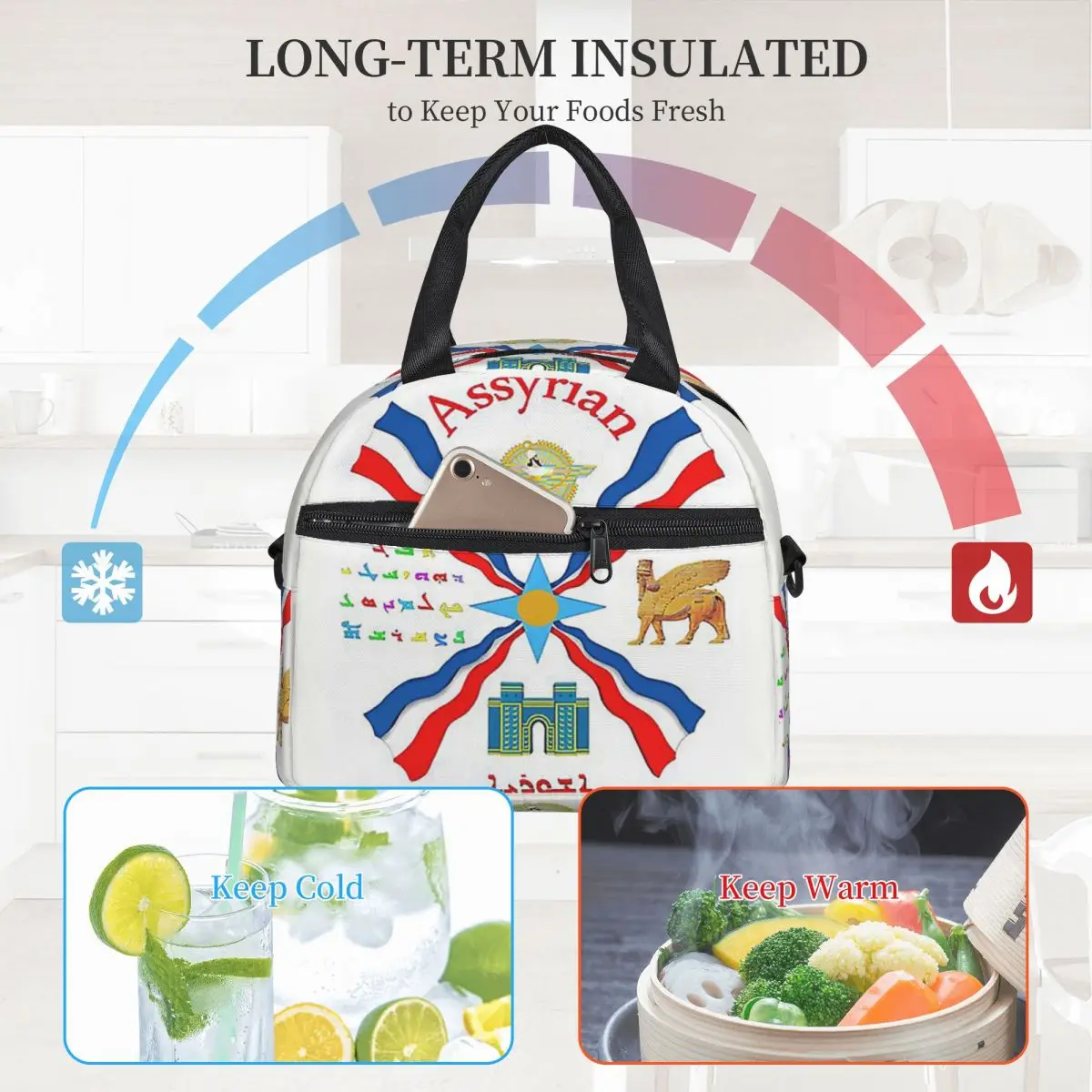 Luxury Assyrian Suryoyo Flag I - Luxury Bags For Kids ulasan dan harga