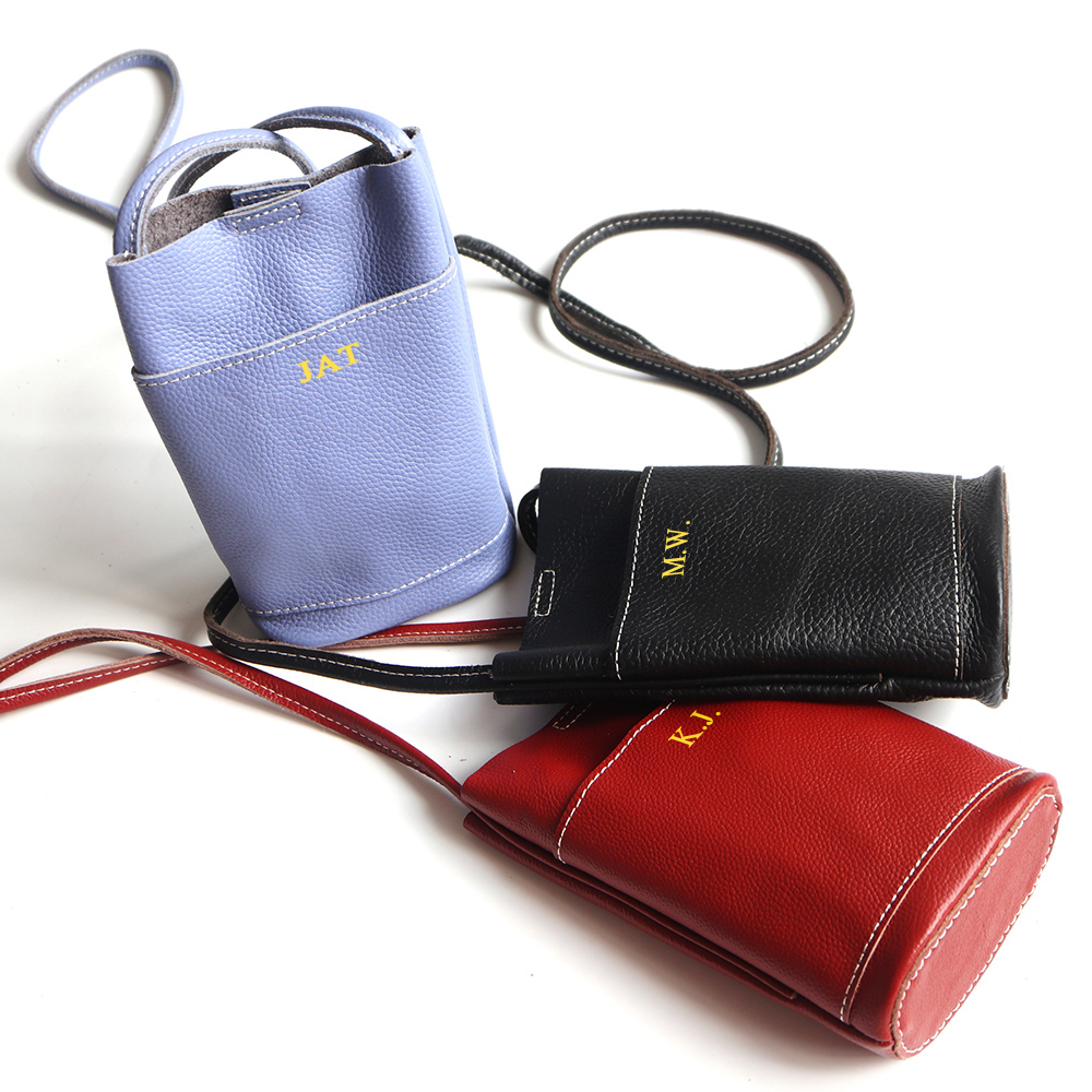 Personalize Letters Cowhide Wo - Luxury Bags Name For Women ulasan dan harga