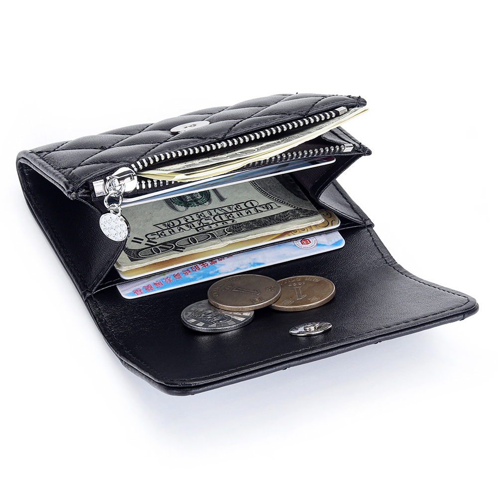 Sheepskin Quilted Card Holder  - Luxury Bags Name For Women ulasan dan harga