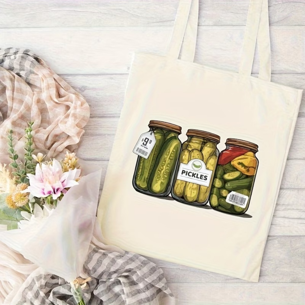 1 Large Capacity Durable Canva - Canvas Tote Designer ulasan dan harga