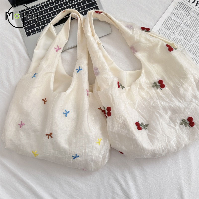 Designer Bags Luxury Cherry Em - Canvas Tote Designer ulasan dan harga